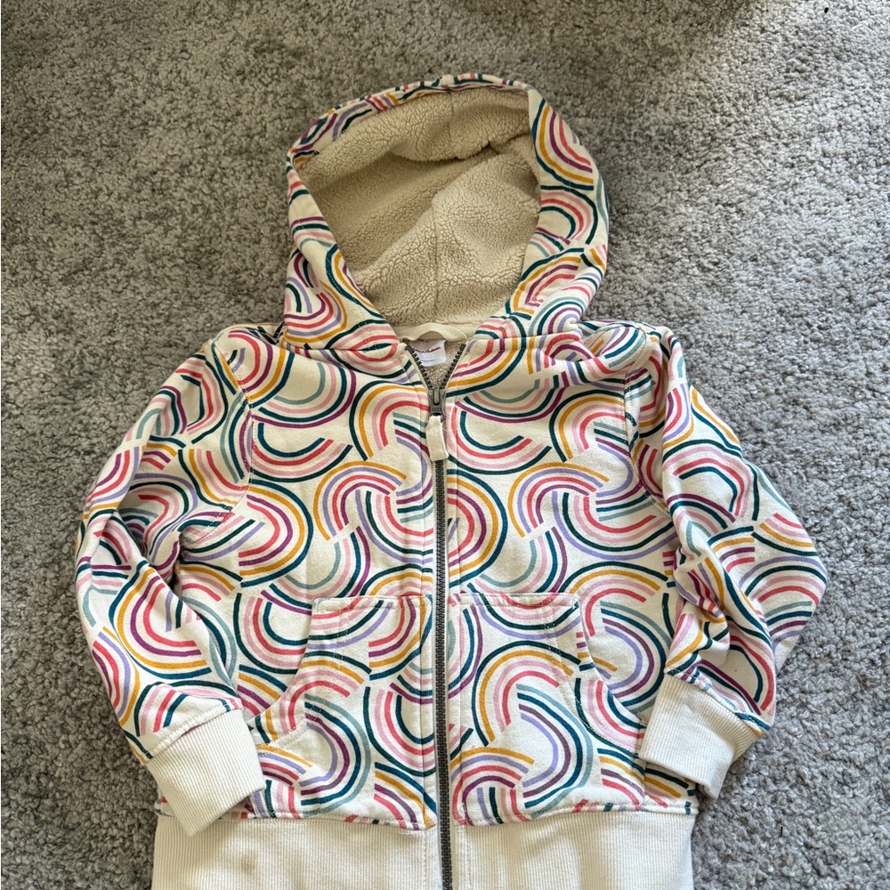 Hanna Andersson Multicolor Swirl Kids Hoodie